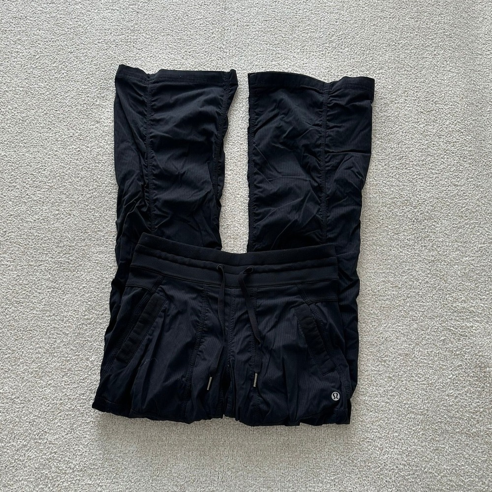 lululemon Dance Studio Pant Unlined 28.5" size 2 in Black